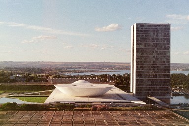 Regierungsgebäude in Brasilia